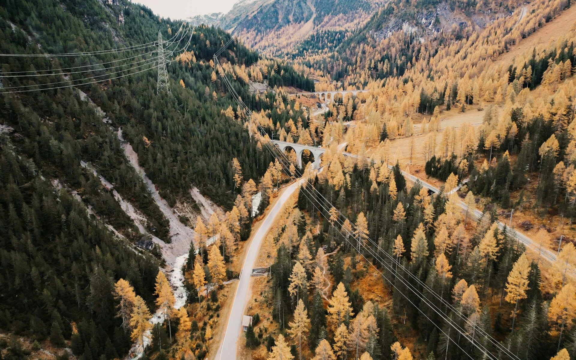 Albula Pass scenic view